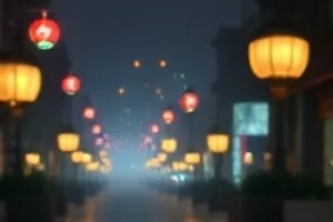 《长夜航图》船舱控制台封面：仪表盘蓝光映着航海图